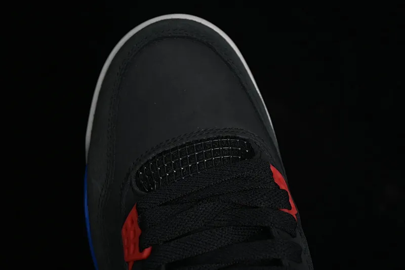 All categories Air Jordan Jordan series basketball shoes Air Jordan 4 Air Jordan 4 Retro "Lase" AJ4 Joe 4 black gray blue color FV5029-003